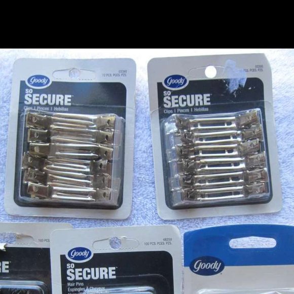 12 Goody Metal Sectioning Styling Hair Clips 2006 Section Secure Style Classic - Picture 6 of 11